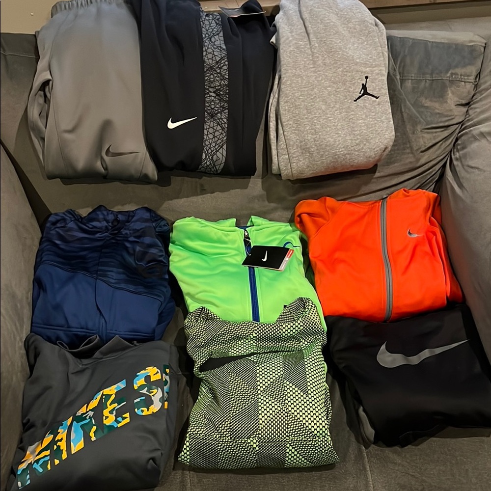 Nike and Jordan Hoodies and Jackets - Assorted Colors